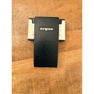 Vintage Argus 8mm Film Splicer Black Metal Heavy Duty Movie Camera Photography